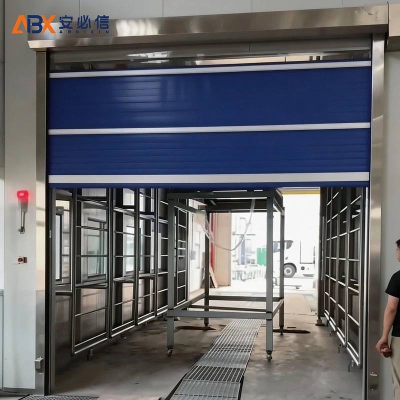 济南纬北路街道PVC快速门
